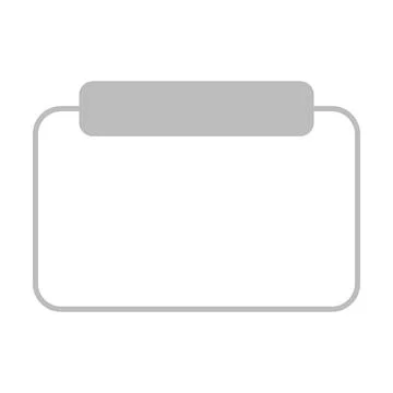 Text Box &amp; Text Area icon element - UI, Web, Chat Bubble flat color vector .. Illustrazione stock