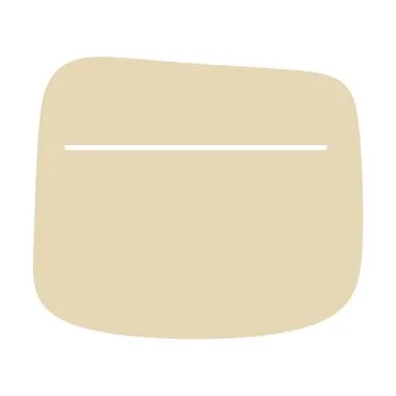 Text Box &amp; Text Area icon element - UI, Web, Chat Bubble flat color vector .. Illustrazione stock