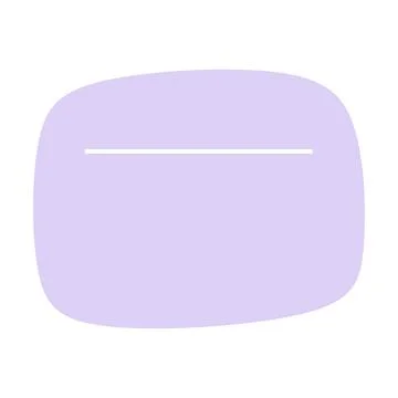 Text Box &amp; Text Area icon element - UI, Web, Chat Bubble flat color vector .. Stock Illustration