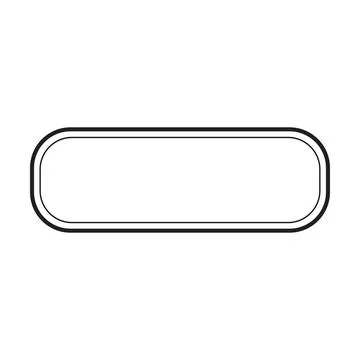 Text Box &amp; Text Area icon element - UI, Web, Chat Bubble flat color vector .. Stock Illustration