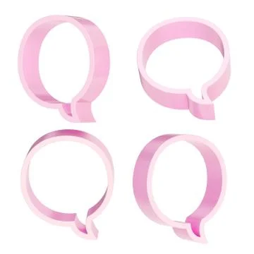 Text bubble shape isolated Illustrazione stock