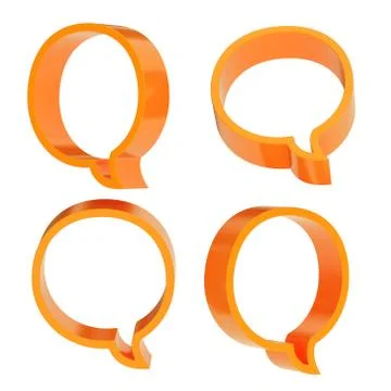Text bubble shape isolated Illustrazione stock