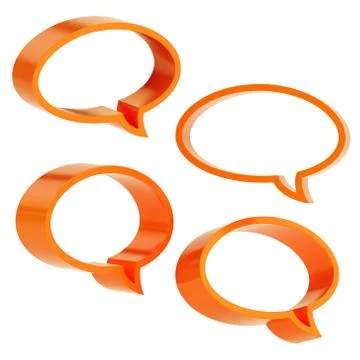 Text bubble shape isolated Illustrazione stock