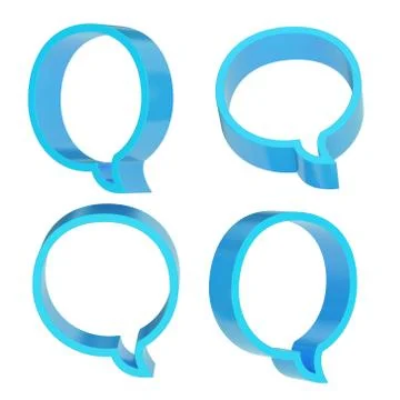 Text bubble shape isolated Illustrazione stock