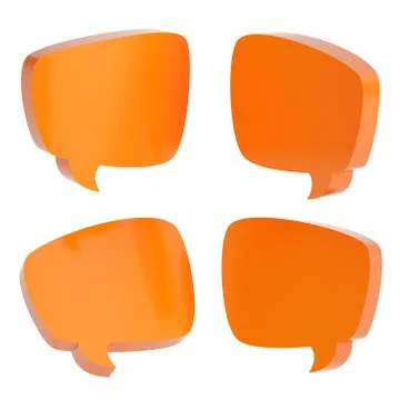 Text bubble shape isolated Illustrazione stock