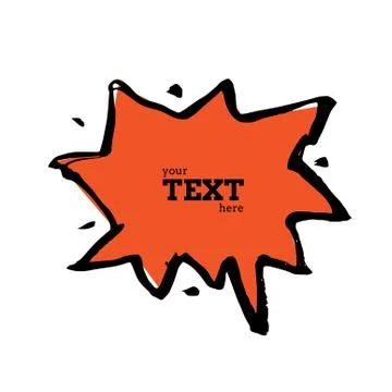 Text bubble vector illustration Illustration