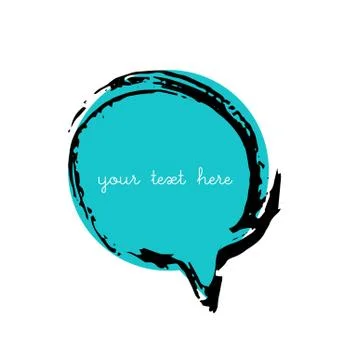 Text bubble vector illustration Stockillustratie