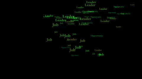 Text for bussines Stock Footage