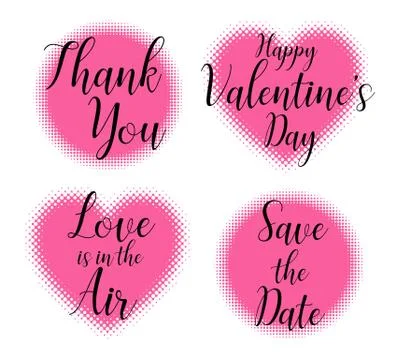 Text calligraphy vector lettering for wedding or love card イラスト素材