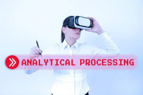 Text caption presenting Analytical Processing. Business showcase easily View Stock Photos