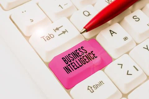 Text caption presenting Business Intelligence. Word Written on Best Practice of Stock Photos