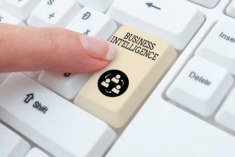 Text caption presenting Business Intelligence. Conceptual photo Best Practice of Stock Photos
