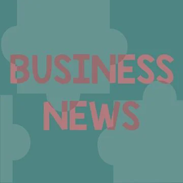 Text caption presenting Business News. Concept meaning Commercial Notice Trade 스톡 일러스트
