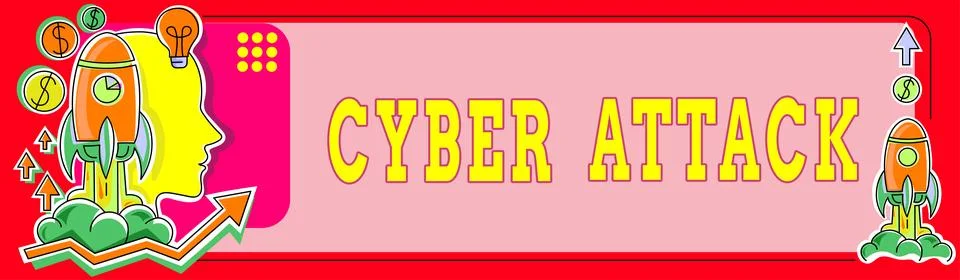 Text caption presenting Cyber Attack. Conceptual photo An attempt by hackers to Illustration