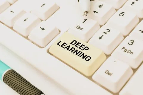 Text caption presenting Deep Learning. Business approach Hierarchical Stock Photos