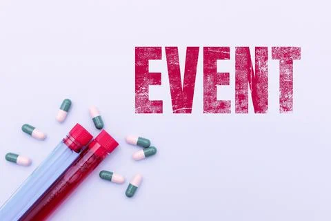Text caption presenting Event. Conceptual photo Function to generate money for Stock Photos