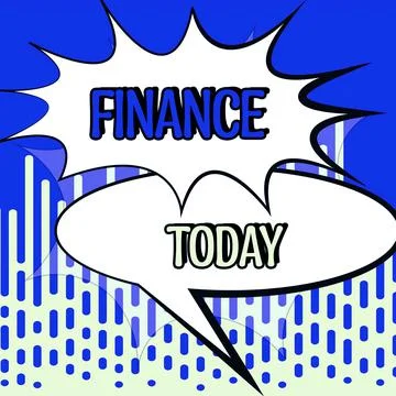 Text caption presenting Finance. Business idea describes activities associated Stock Illustration