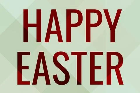 Text caption presenting Happy Easter. Business approach a celebration of the Illustration