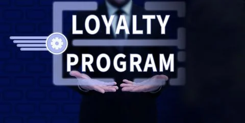 Text caption presenting Loyalty Program. Internet Concept marketing effort that Stock Photos