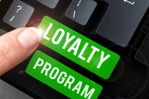 Text caption presenting Loyalty Program. Internet Concept marketing effort that Stock Photos