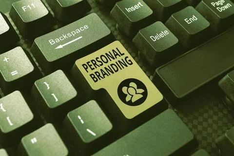 Text caption presenting Personal Branding. Business overview Practice of People Stock Photos