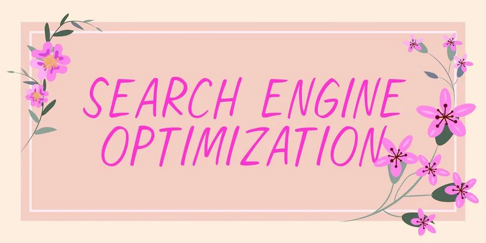 Text caption presenting Search Engine Optimization. Internet Concept Increase of Stock Illustration