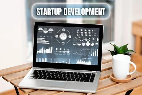 Text caption presenting Startup Development. Internet Concept efficiently Foto stock