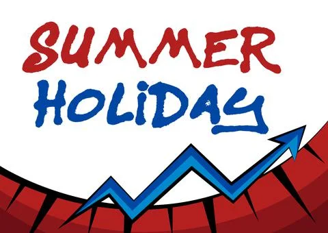 Text caption presenting Summer Holiday. Concept meaning special period of time Stock-Illustration