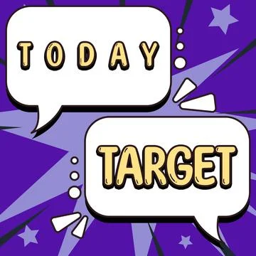Text caption presenting Target. Business approach person object or place イラスト素材