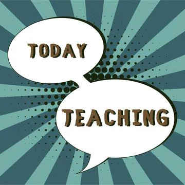 Text caption presenting Teaching. Business approach Act of giving information イラスト素材