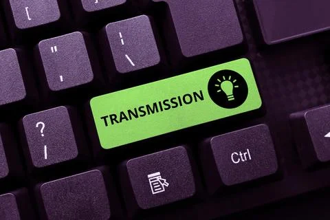 Text caption presenting Transmission. Business approach Automobile engine part Stock Photos