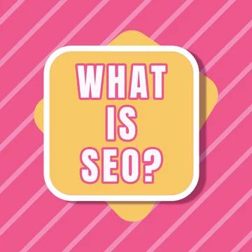 Text caption presenting What Is Seo. Concept meaning Search Engine Keywording 库存插图