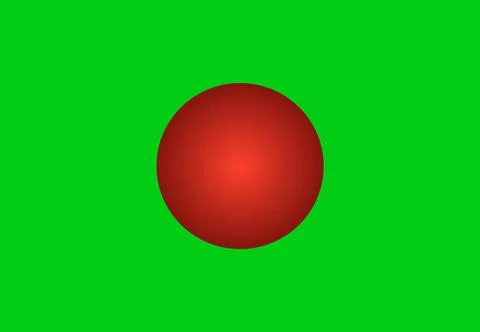 Text chat balloon green background illustration Stock Illustration