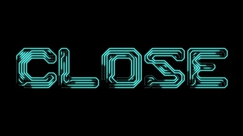 Text close in the form of printed circuit board tracks Stock Footage 104321452