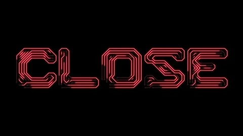 Text close in the form of printed circuit board tracks Stock Footage 104323286