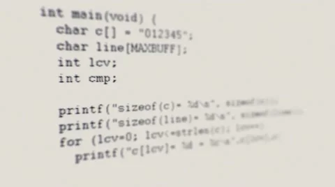 Text coding animation on white backgroun... | Stock Video | Pond5