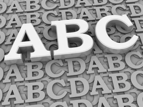 Text composition 1 Stock Illustration