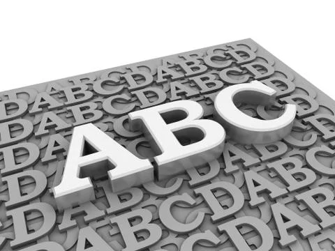 Text composition 3 Stock Illustration