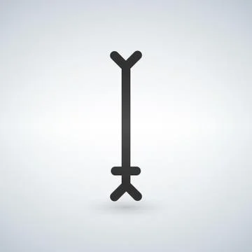 Text Cursor Navigation pointer. vector illustration isolated on modern backgr Stock Illustration