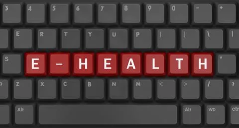 Text e-health Illustration