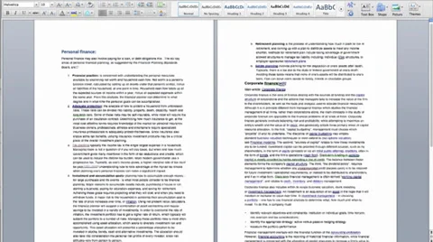 Text editing word document in time lapse Video stock 32477965