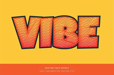 Text effect Stock Illustration