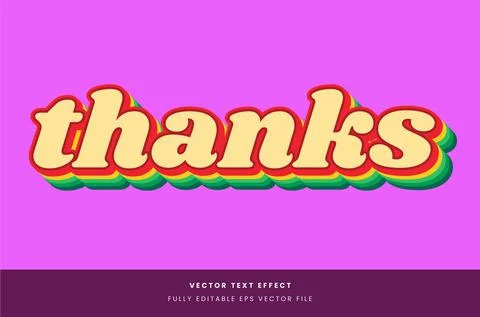 Text effect Stock Illustration