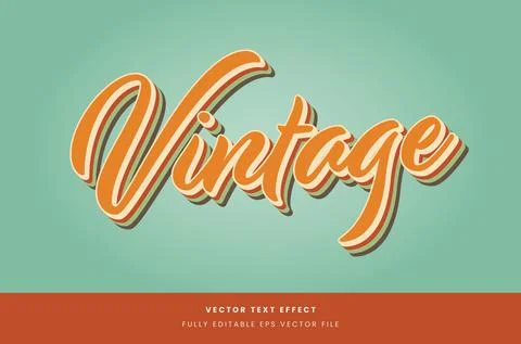  Text effect Stock Illustration
