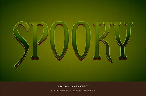 Text effect Stock Illustration