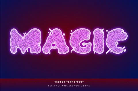  Text effect Stock Illustration