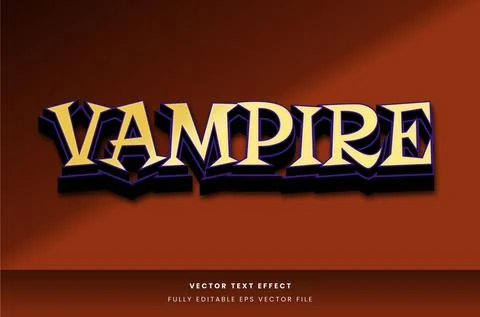 Text effect Stock Illustration