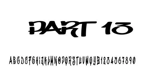 Text effect section with green background with black and white text color. Illustrazione stock