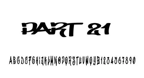 Text effect section with green background with black and white text color. Stock Illustration