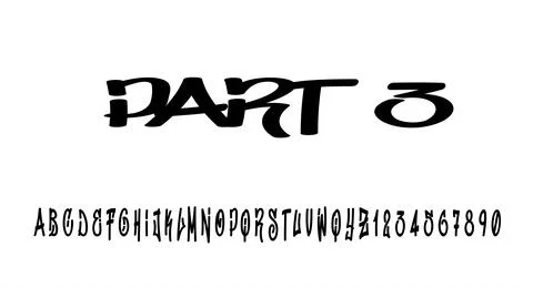 Text effect section with green background with black and white text color. Stock Illustration